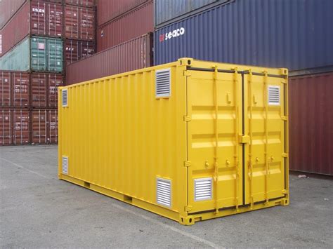 Shipping Containers 400mm X 400mm Louvre Vent Container Accessories