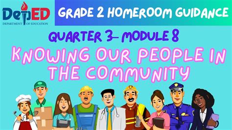 Homeroom Guidance Grade 2 Quarter 3 Module 8 Knowing Our People In