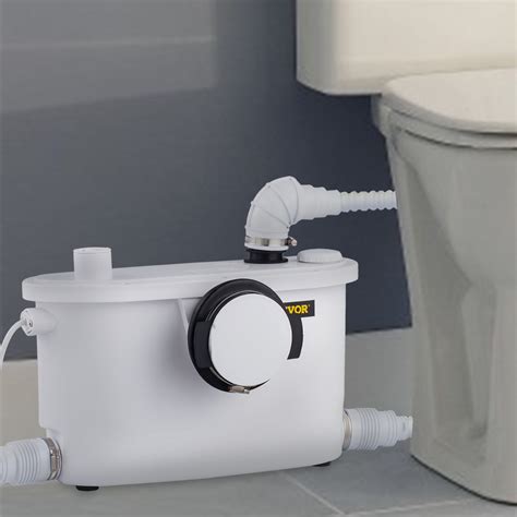 Vevor Macerator Pump 400w 4 Inlets For Basement Kitchen Toilet Sink