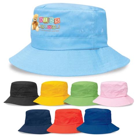 Kids Twill Bucket Hat Wtoggle Modern Promotions