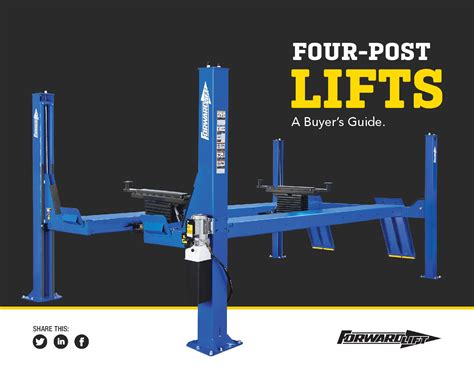Four Post Lift Buyers Guide Forward Lift