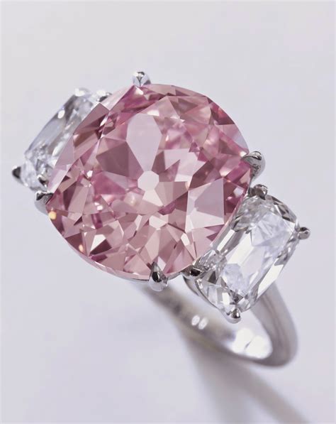 Jewelry News Network Historic Pink Diamond And 25 Carat Cartier Ruby