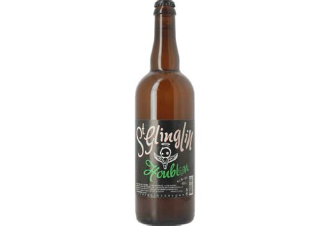 Bière Saint Glinglin Houblon 75 cl : Bière ambrée artisanale, Brasserie artésienne