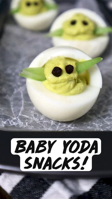 Baby Yoda Snacks For May The Fourth Star Wars Food Fun Kids Food Food