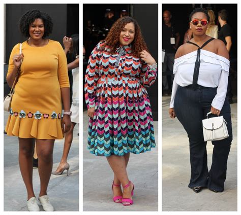 New York Fashion Week Plus Size Street Style Stylish Curves