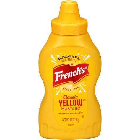 Frenchs Classic Yellow Mustard 8 Oz