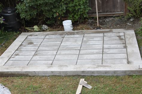 Building A Shed Base With Pavers ~ Diy Shed Kits Plans