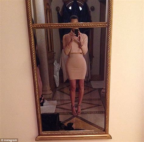 Kim Kardashian Looks Slimmer In Selfie Before Revealing Spanx Daily