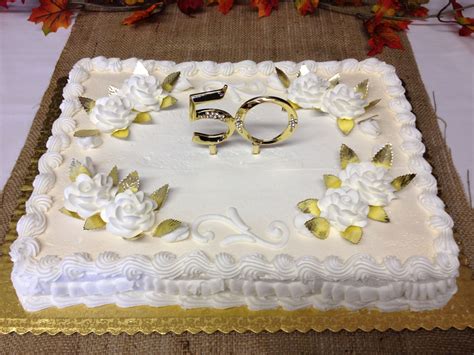 50th Anniversary Sheet Cakes Cakezc