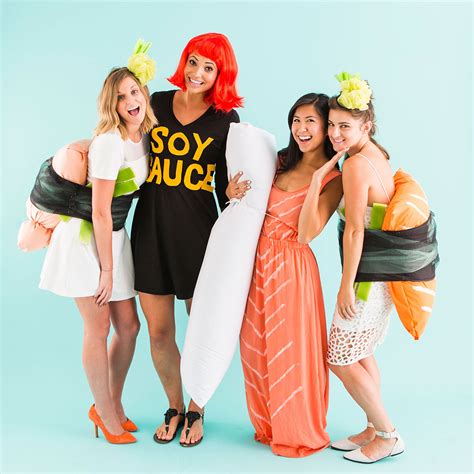 Dress Up Like Sushi For The Best Group Halloween Costume Ever