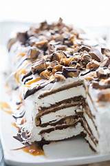 Snicker Ice Cream Cake Recipe
