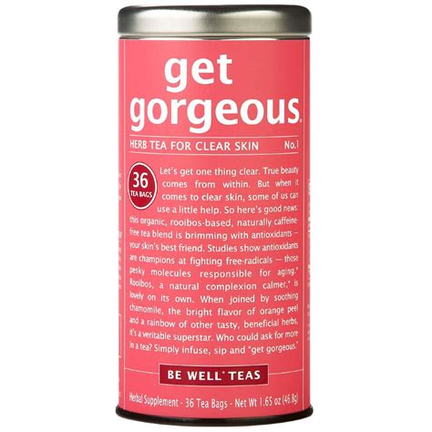 Get Gorgeous® No 1 Herb Tea For Clear Skin The Republic Of Tea