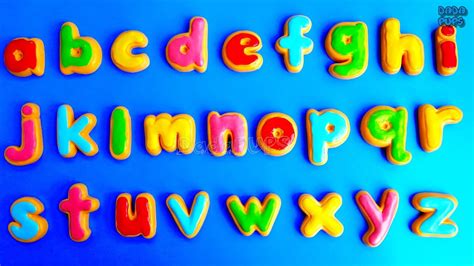 ABCDEFGHIJKLMNOPQRSTUVWXYZ Song Learn Alphabet With Cookies ABCDE With