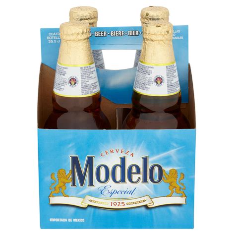 Modelo Especial Mexican Lager Beer Bottles 4 x 355ml | Beer | Iceland Foods