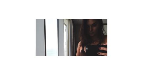 Kendall Jenners Sexy Bikini Selfie December 2014 Picture Popsugar