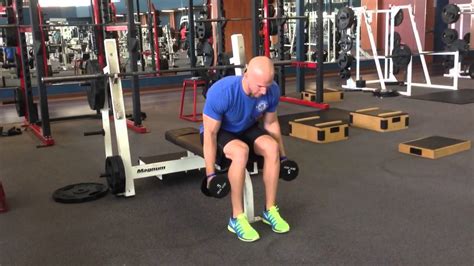 Seated Bent Over Rear Delt Raise Strength Youtube