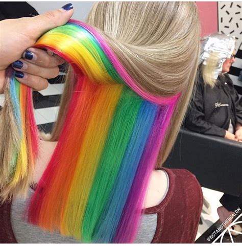 Insta Trend Hidden Rainbow Roots Latest In Beauty Blog