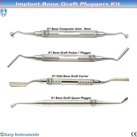 Surgical Implant Bone Grafting Plugger Compactor Bone Graft Carrier