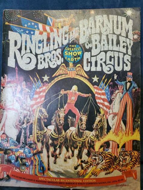 Ringling Bros Barnum Bailey Circus Souvenir Program With Toys