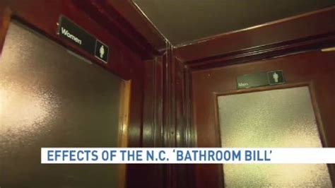 Effects Of The North Carolina Bathroom Bill WJLA