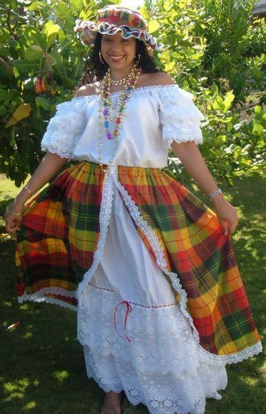 es un vestido largo y bonito caribbean outfits mode turban thinking day west indian we are