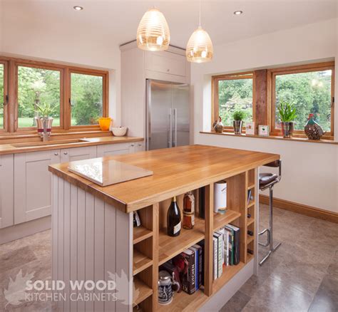 Our cabinet backs with a strong and single piece of plywood to ensure durable strength and dimensional stability. Solid Oak Kitchen Cabinets - The Heart of Beautiful ...