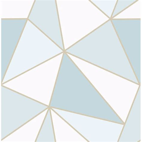 2814 24978 Apex Blue Geometric Wallpaper By Advantage