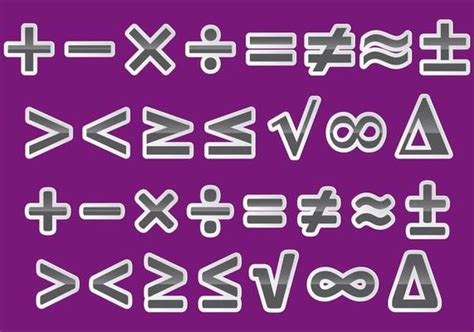 Math Symbols Chalk Draw Vector Sets 105543 Vector Art At Vecteezy