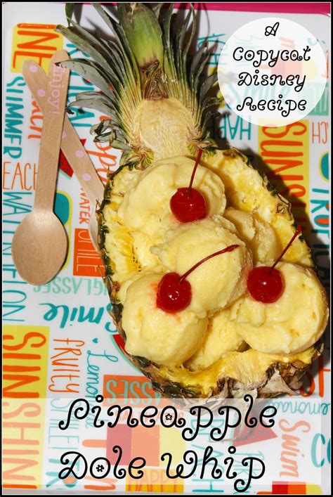 If you make it, you might feel like you're on vacation too. For the Love of Food: Copycat Disney Pineapple Dole Whip ...