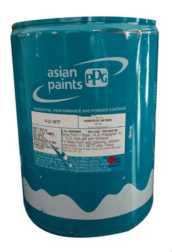 L Asian Paints Ppg Hb Finish Epoxy Coating For Metal Smoke Grey