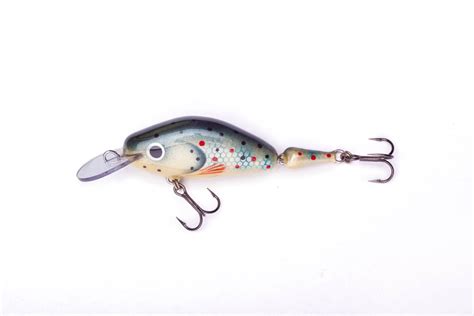 Custom Fishing Lure Brown Trout 45cm 2 Inches Etsy