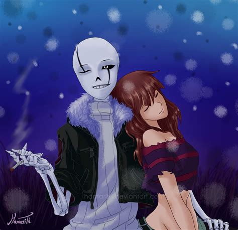 Echotale Gsans X Frisk By Hamarith On Deviantart