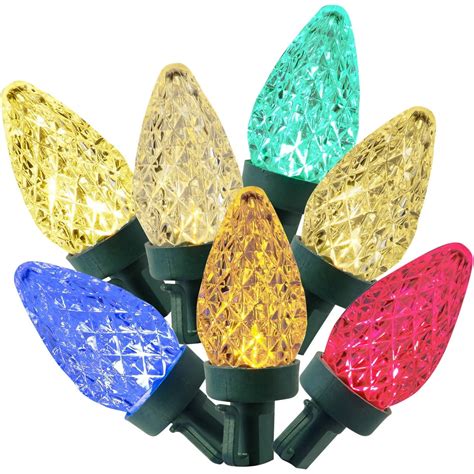 Holiday Time 22 Ft 50 Color Changing Led Multicolor To Warm White C7