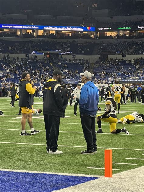Emily Giangreco On Twitter Tony Dungy And Mike Tomlin Pregame Chat