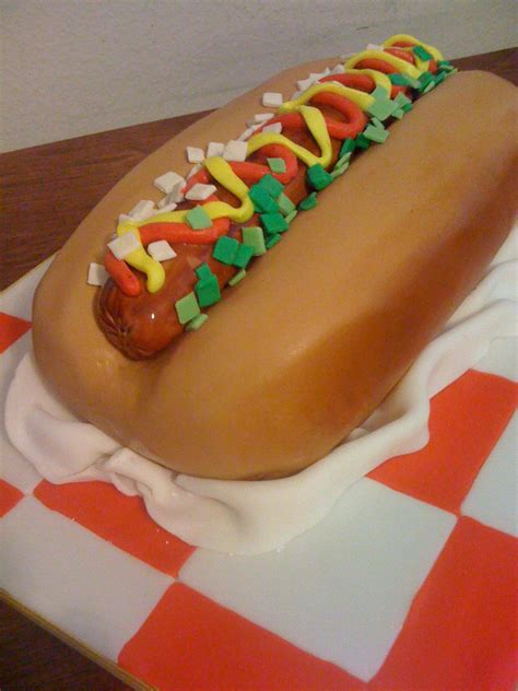 You can serve this for thanksgiving. Donna Belle Desserts: Hot Dog!