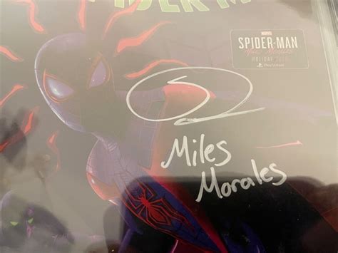 Shameik Moore Cgc Ss 98 Amazing Spider Man 55 Horton Variant Miles