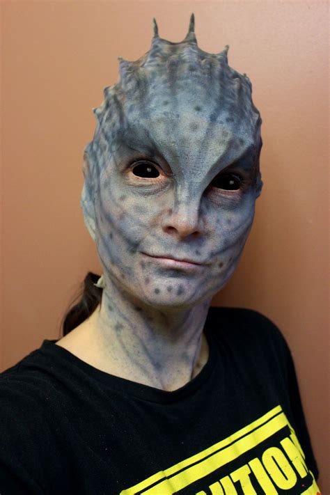 My Halloween Alien Prosthetic Makeupreel Twisted Fx Monster Makeup
