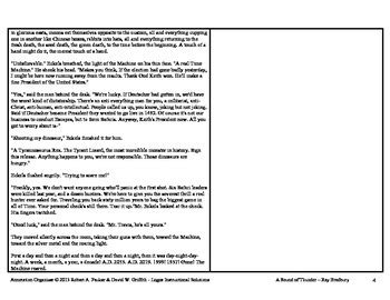 Hailing from washington, dc and weighing in at a combined 720lbs. "Sound of Thunder" by Ray Bradbury: Annotation Organizer | TpT