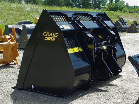 Wheel Loader High Tip Bucket Craig Manufacturing