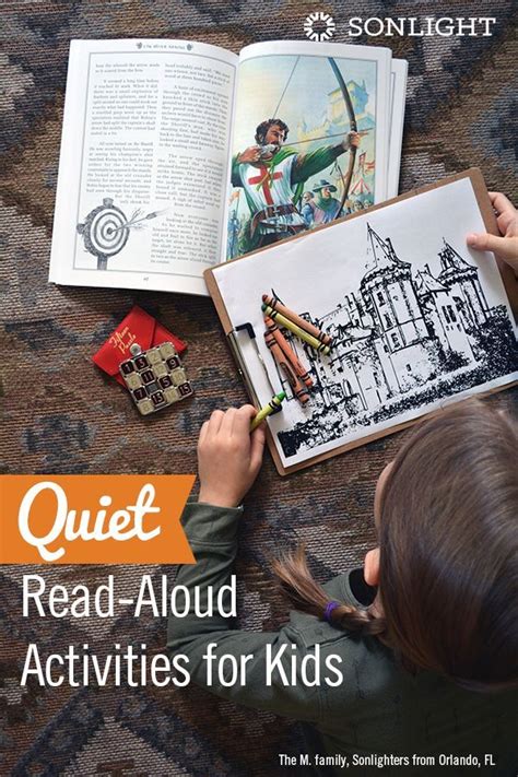 12 Quiet Read Aloud Activities For Kids Sonlight Homeschooling Blog