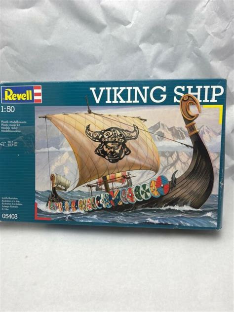 Revell Viking Ship 150 Scale Viking Ship Model Ships Models For Sale