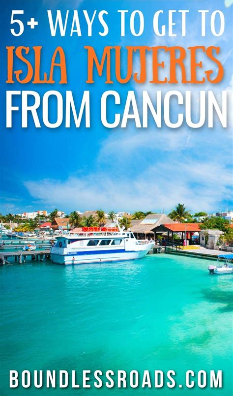 How To Get From Cancun To Isla Mujeres Mexico The Ferry And Other