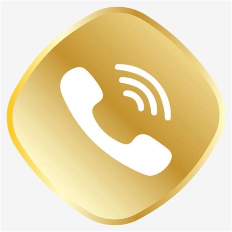 Golden Call Icon Whatsapp Logo Whatsapp Icons Call Icons Logo Icons