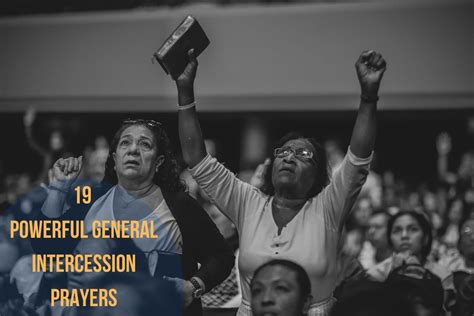 19 Powerful General Intercession Prayers