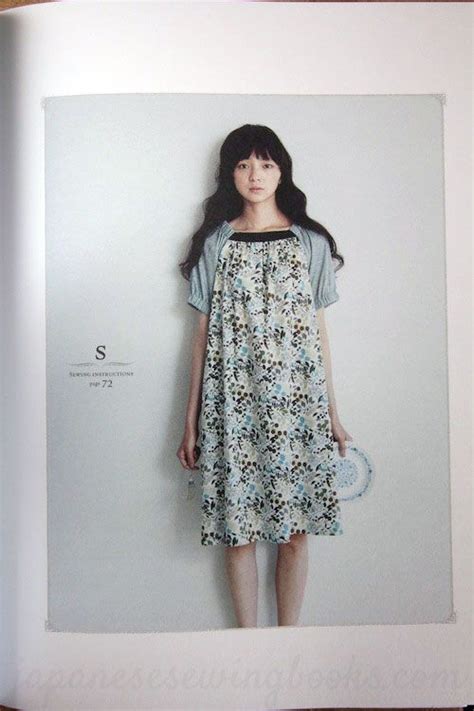 Japanese Dress Pattern Book Stylish Dress Book Simple Smocks