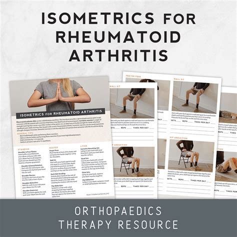Isometrics For Rheumatoid Arthritis Therapy Insights