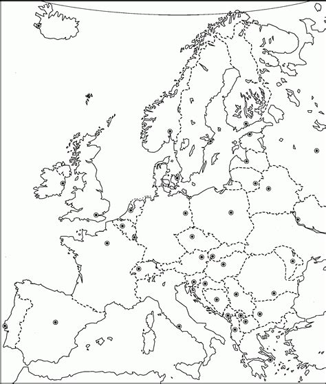 Carte Europe Carte Du Monde Vierge 6eme A Imprimer Images