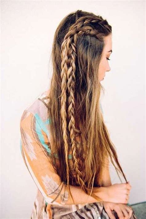 Imagenes Peinados Con Trenzas Faciles Para Cabello Largo Fotos