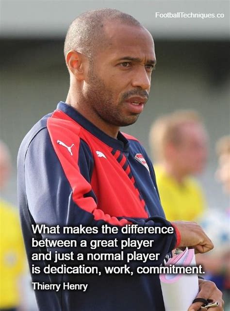Thierry Henry On Work And Commitment Football Techniques Football