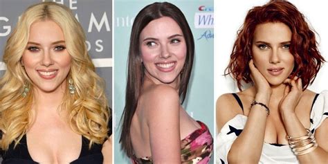 Scarlett Johansson And Other Celebs Whove Been Blonde Brunette And Redheaded
